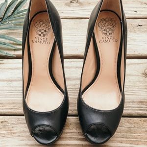 Vince Camuto Peep Toe Heels